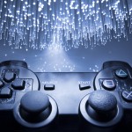 Game controller and blue light