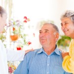 Elderly couple