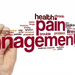 Pain management word cloud