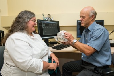 Andrew Penn's project (Reducing stroke burden with hospital-ready biomarker test for rapid TIA triage) Photo courtesy of Genome Canada