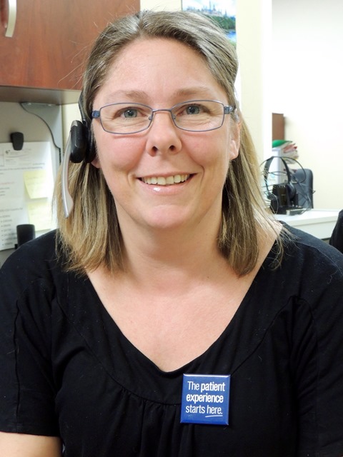 Kelli Cumming works in Kemptville District Hospital’s Health Records department.