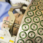 Patient’s Head Being Monitored