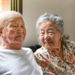 lifestyle asian senior couple at home, The old age Alzheimer’s m