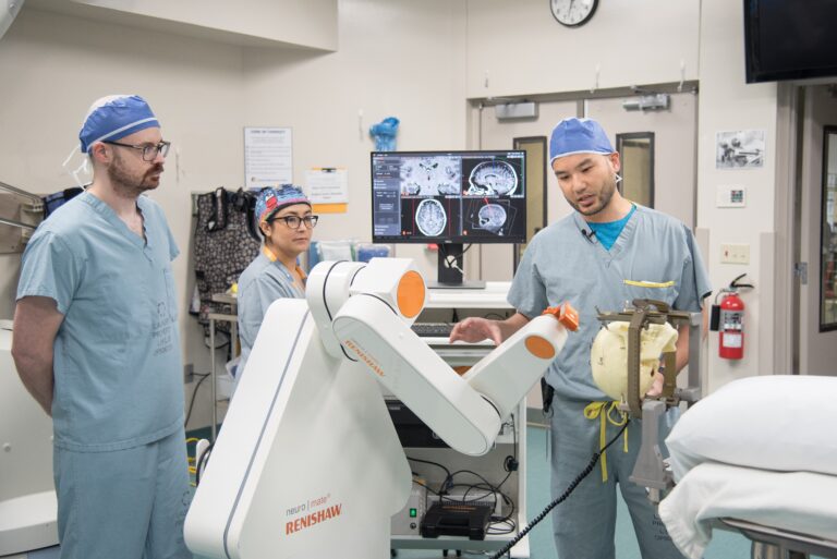 First Canadian robot-assisted deep brain stimulation surgery to treat epilepsy